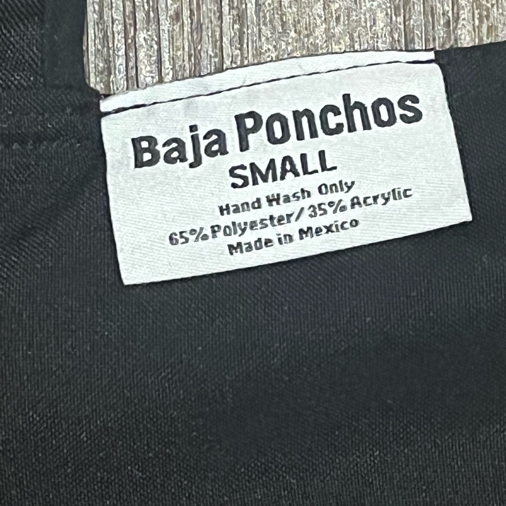 Colorful Striped Dog Poncho - Picture 4 of 6